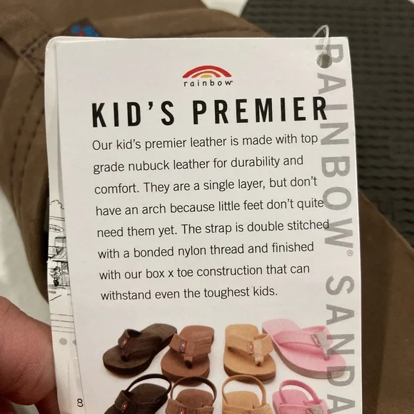 Kids Rainbows tan - Picture 7 of 8